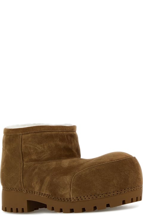 Boots for Men Balenciaga Alaska Fur Bootie