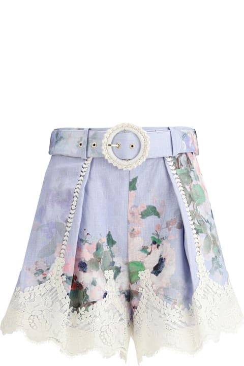 Zimmermann Pants & Shorts for Women Zimmermann Lace Everly Shorts