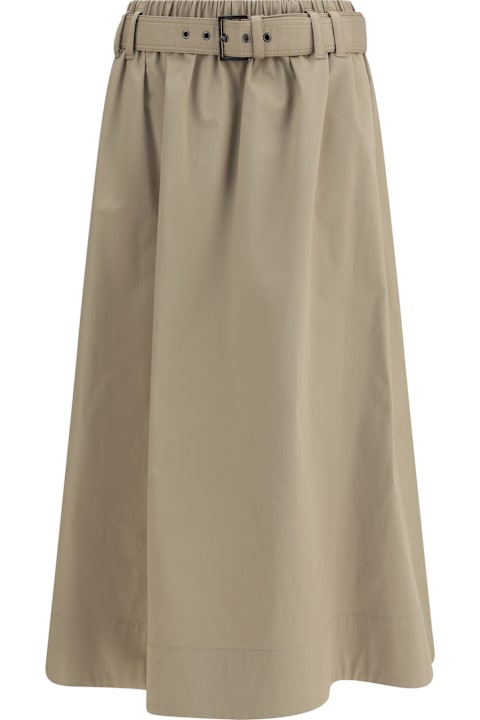 Brunello Cucinelli for Women Brunello Cucinelli Wide Skirt