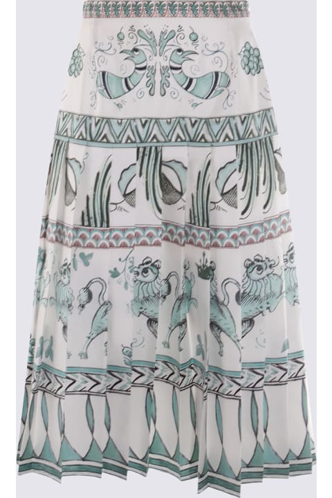 Fabiana Filippi for Women Fabiana Filippi White Silk Skirt