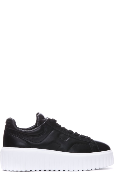 Hogan أحذية كعب ودجز لـ السيدات Hogan H-stripes Sneakers