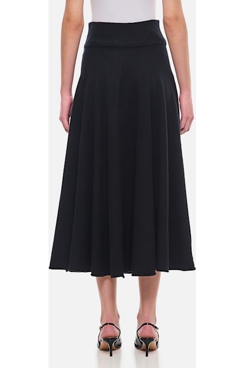 Extreme Cashmere for Women Extreme Cashmere Cashmere Pleated Skirt