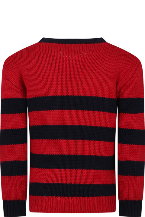 Marni for Kids Marni Multicolor Sweater For Kids With Logo