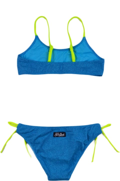 MC2 Saint Barth Swimwear for Girls MC2 Saint Barth Metallic Effect Bikini