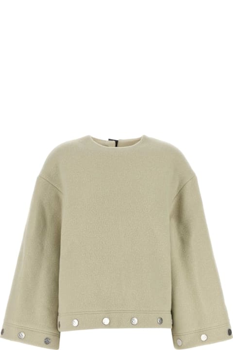 Nanushka for Kids Nanushka Sand Wool Blend Oversize Anwen Blouse