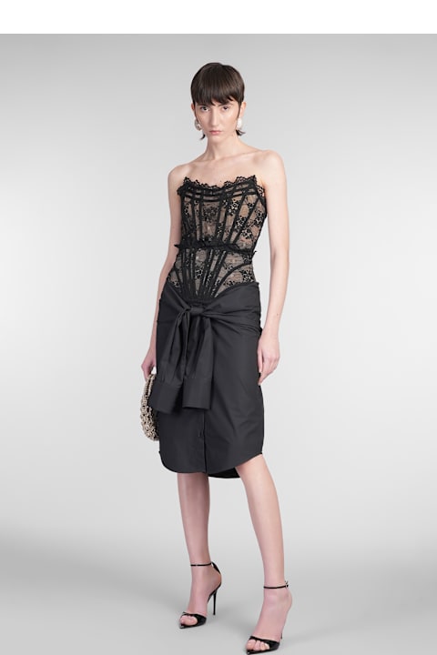 Giuseppe di Morabito for Women Giuseppe di Morabito Skirt In Black Cotton