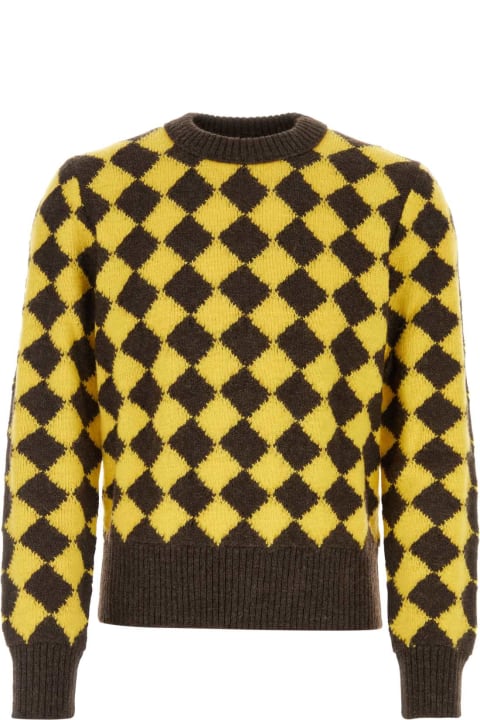 Sweaters for Men Bottega Veneta Embroidered Wool Sweater