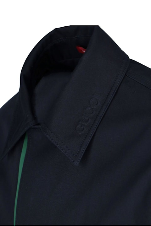 Gucci Coats & Jackets for Men Gucci Logo Jacket