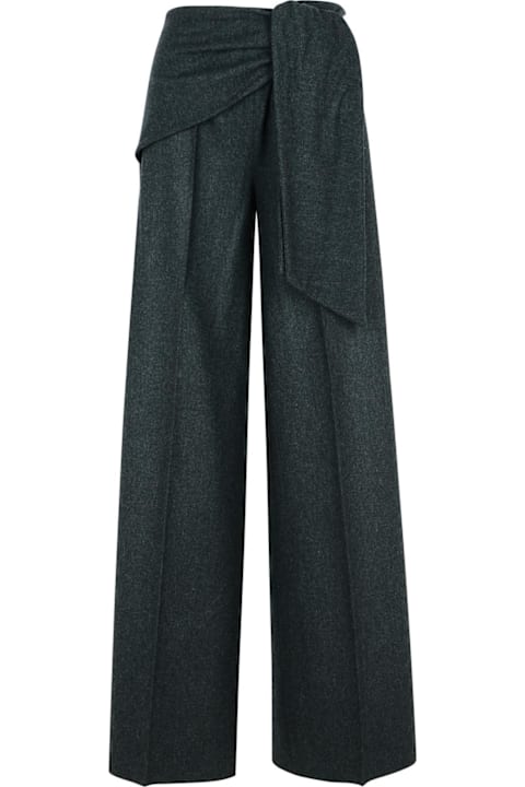 Max Mara for Women Max Mara 'arsenio1234' Dark Grey Virgin Wool Pants