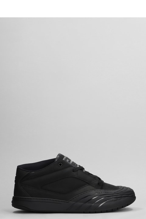 Givenchy for Men Givenchy Sneakers In Black Leather And Fabric