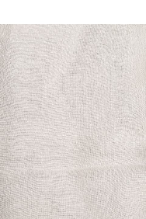 ウィメンズ Giorgio Armaniのスカーフ＆ストール Giorgio Armani Fringe Trim Scarf