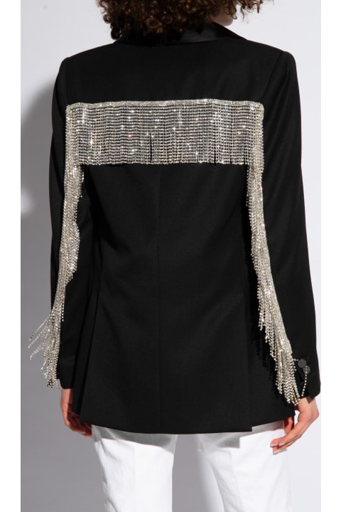 Dsquared2 Coats & Jackets for Women Dsquared2 Blazer With Crystal Tassels