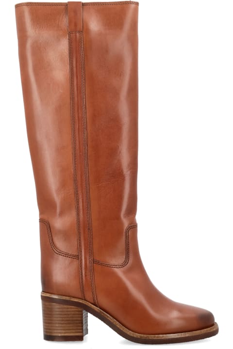 Boots for Women Isabel Marant Seenia Leather Boots
