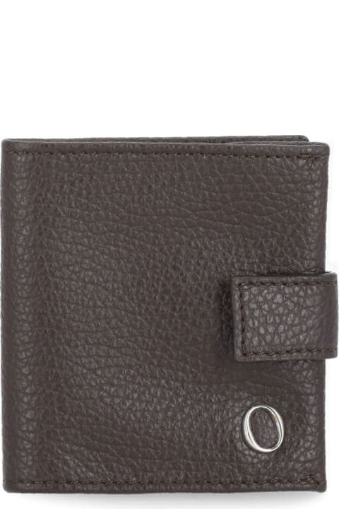 Wallets for Men Orciani Micron Leather Purse