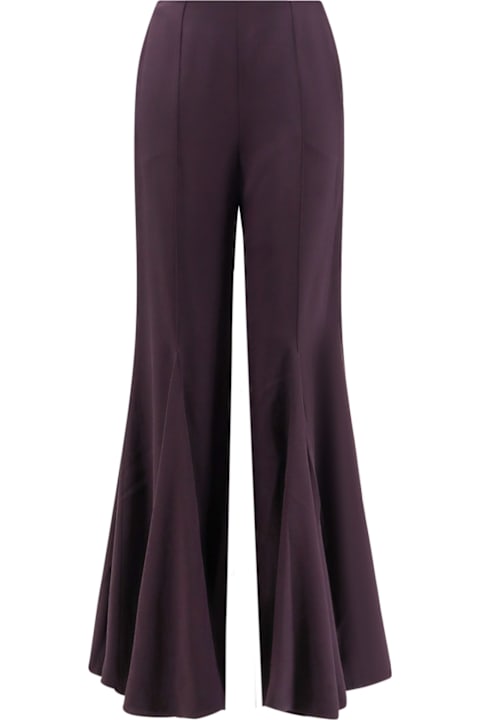 Chloé for Men Chloé Acetate And Silk Trousers With Flared Bottom