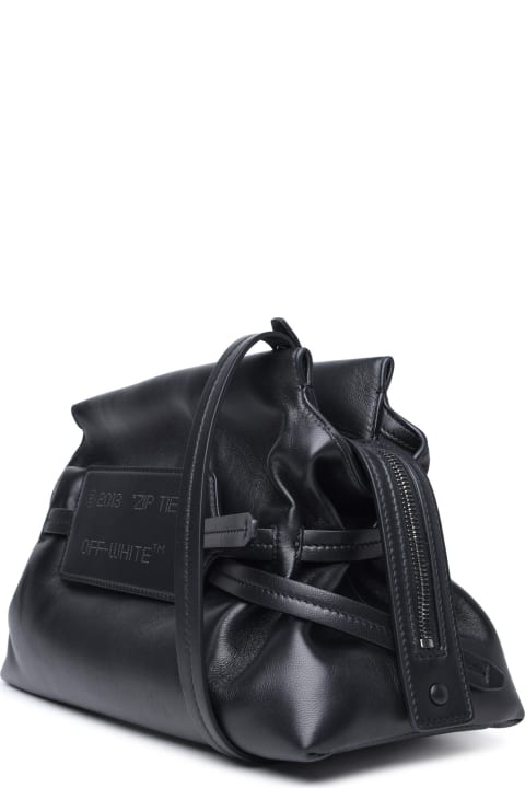 Off-White for Women Off-White Black Calf Leather Bag