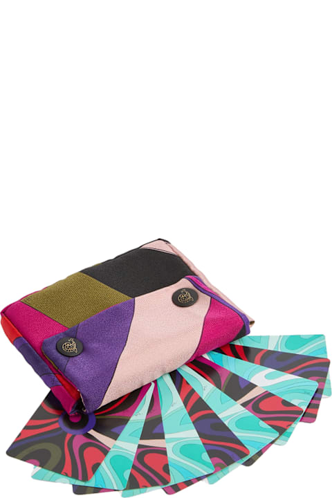 Pucci إكسسوارات لـ السيدات Pucci 
marmo
 Playing Card Set With Print Case