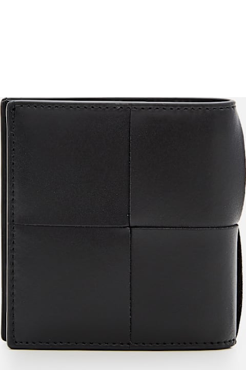 Bottega Veneta Urban Woven Leather Wallet