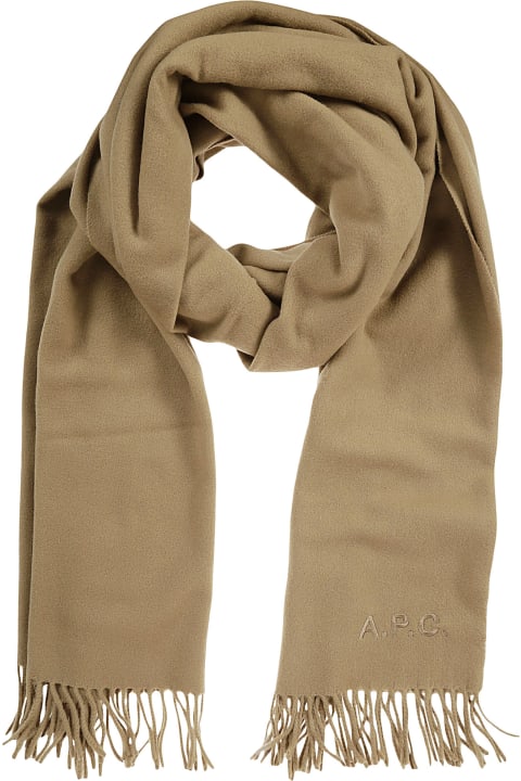 A.P.C. Scarves for Men A.P.C. Echarpe Alix Brodee