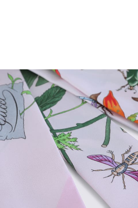 Homeware Gucci Pink Silk Scarf