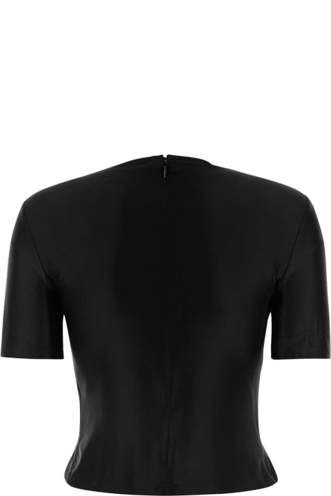 Paco Rabanne for Women Paco Rabanne Black Stretch Viscose Top