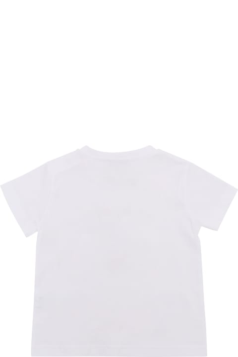 ベビーボーイズ Il GufoのTシャツ＆ポロシャツ Il Gufo White T-shirt With Prints