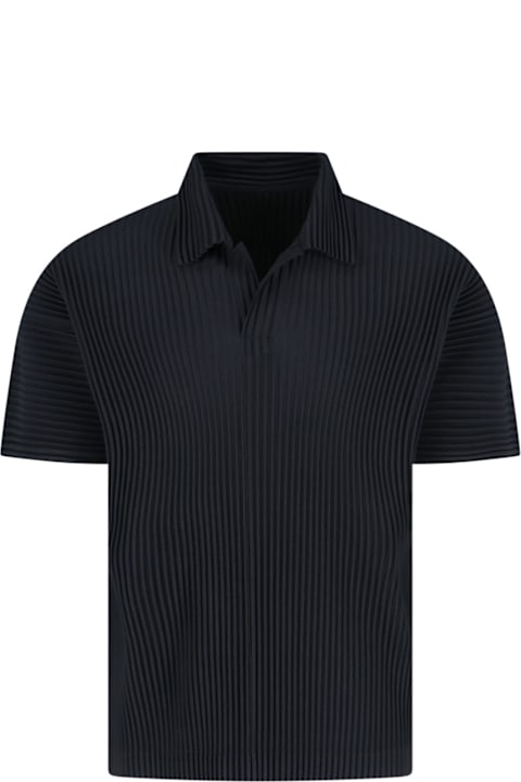 Homme Plissé Issey Miyake for Men Homme Plissé Issey Miyake Pleated Polo Shirt