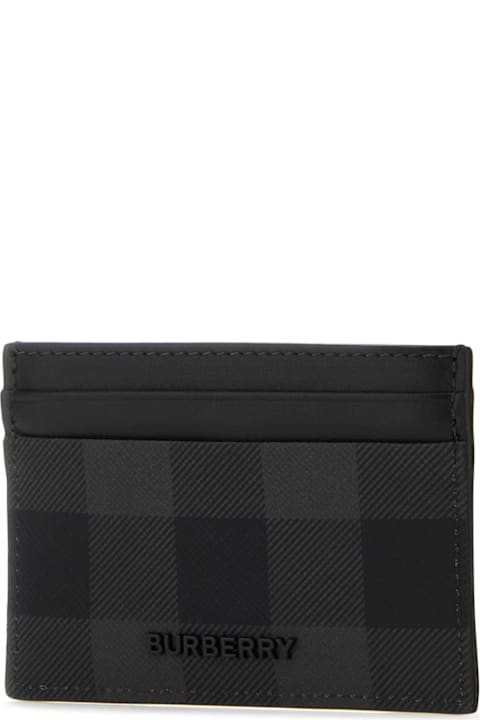 أدوات منزلية Burberry Printed Canvas Card Holder