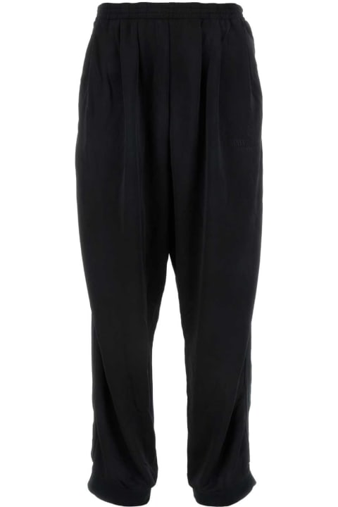 Clothing for Men Mihara Yasuhiro Black Polyester Pant