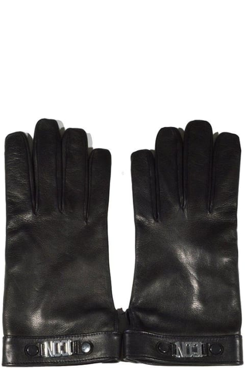 Dsquared2 Gloves for Men Dsquared2 Logo-plaque Full-finger Gloves