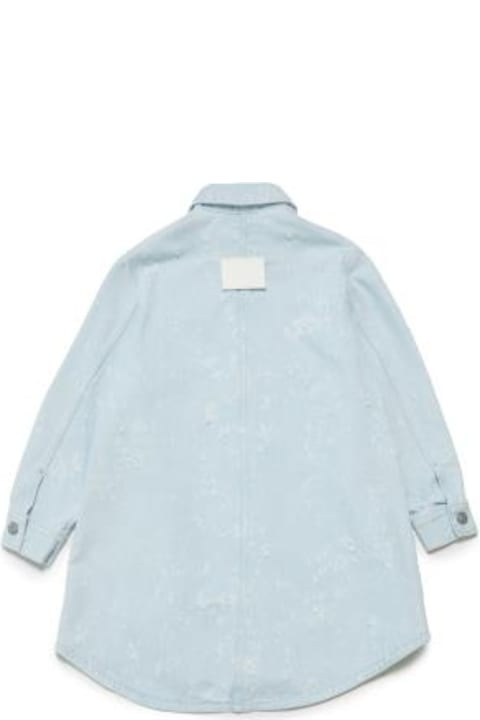 Bottoms for Girls MM6 Maison Margiela Camicia In Jeans
