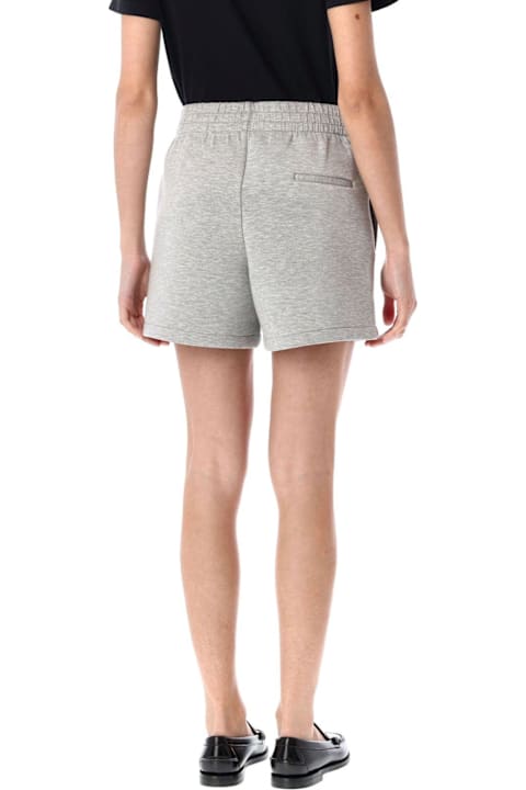 Anine Bing for Women Anine Bing Monogram Embossed Shorts
