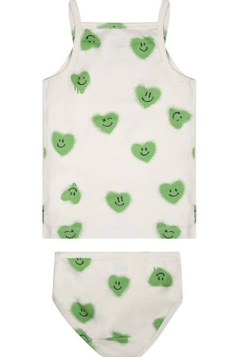 Accessories & Gifts for Girls Molo White Set For Girl With Smiley