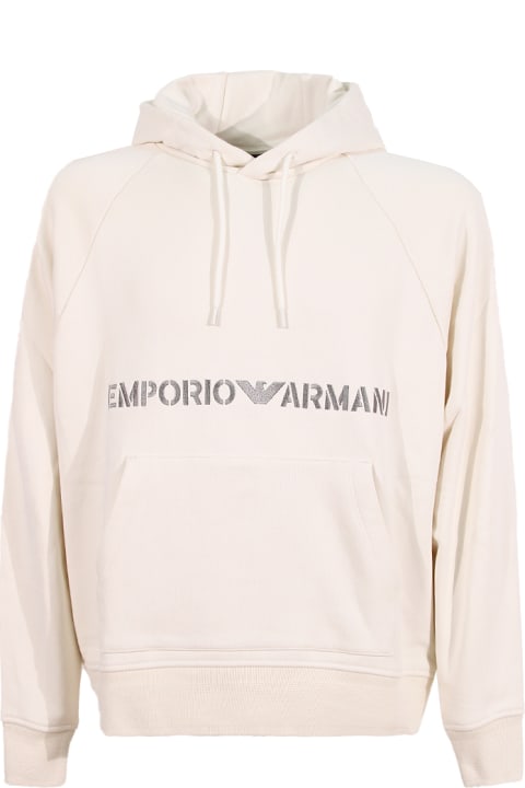 Emporio Armani Men Emporio Armani Hoodie With Logo
