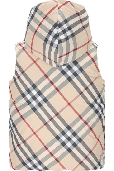 Burberry Topwear for Girls Burberry Reversible Zipped Padded Gilet