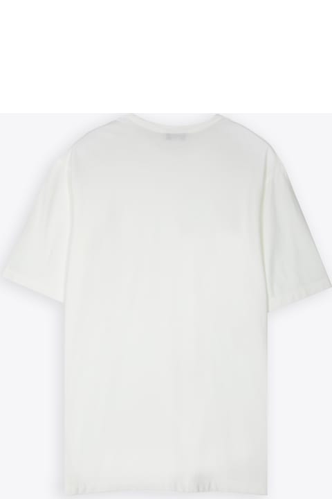 Topwear for Men Piacenza Cashmere T-shirt White lightweight cotton t-shirt