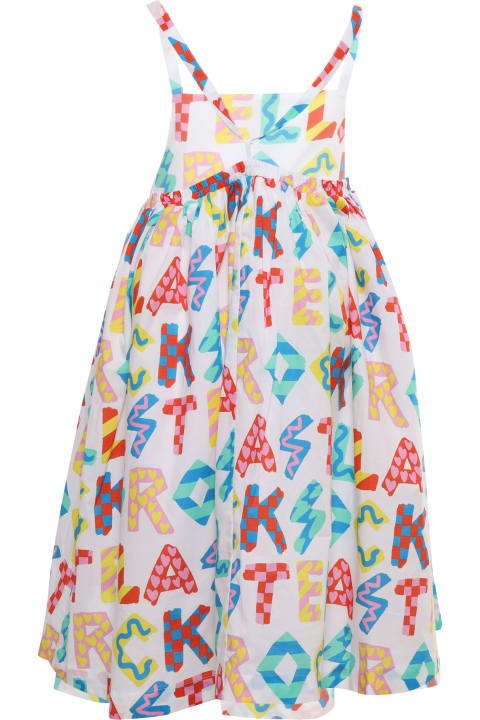 Dresses for Girls Stella McCartney Kids Long Dress With Colorful Pattern