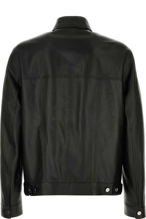 Homeware Fendi Black Leather Jacket