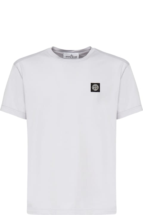 メンズ Stone Islandのトップス Stone Island T-shirt With Compass Logo Patch