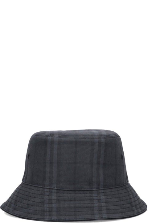 Hats for Women Burberry Vintage Check Printed Bucket Hat