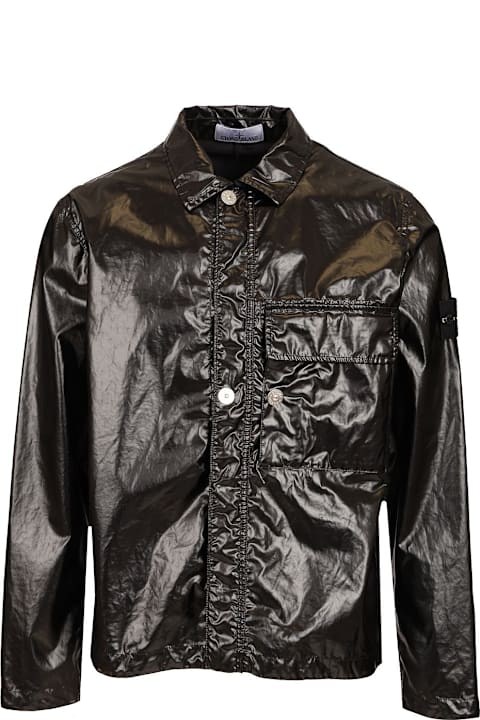 Stone Island Shirts for Men Stone Island Shirt Jacket