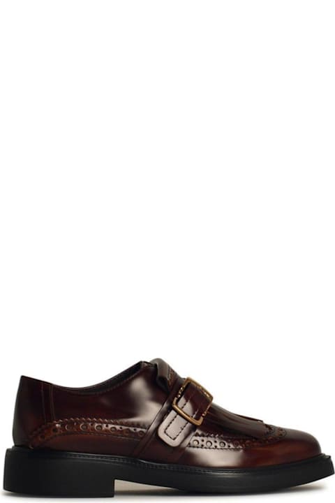 Homeware Tod's Fringe-detail Perforated Loafers