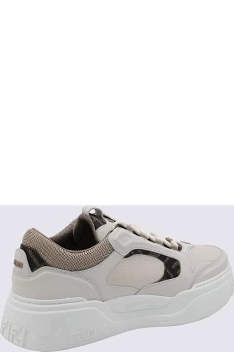 Fendi White Force Sneakers