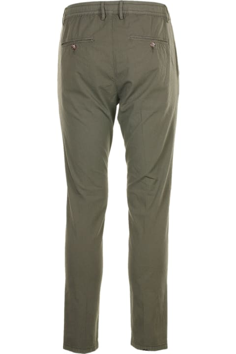 Green Trousers With Drawstring