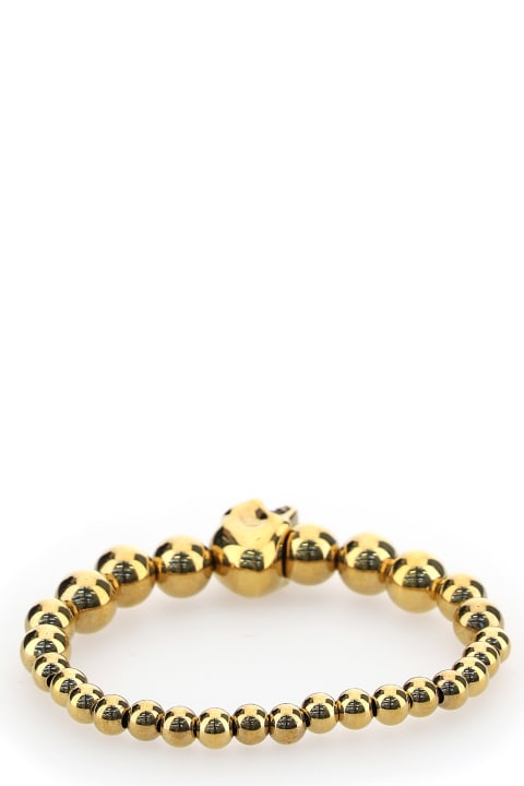 Jewelry Sale for Men Alexander McQueen Skull Ball Bracelet