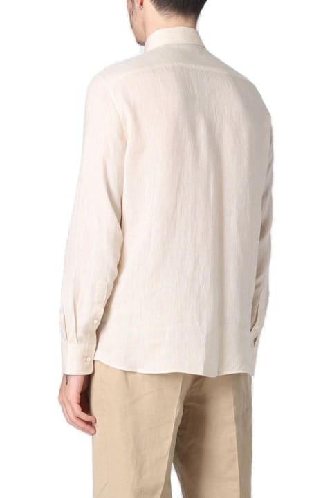 Brunello Cucinelli Clothing for Men Brunello Cucinelli Buttoned Long-sleeved Shirt