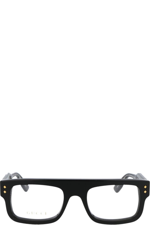 Gucci Eyewear نظارات لـ القسم الرجالي Gucci Eyewear Rectangle-framed Glasses