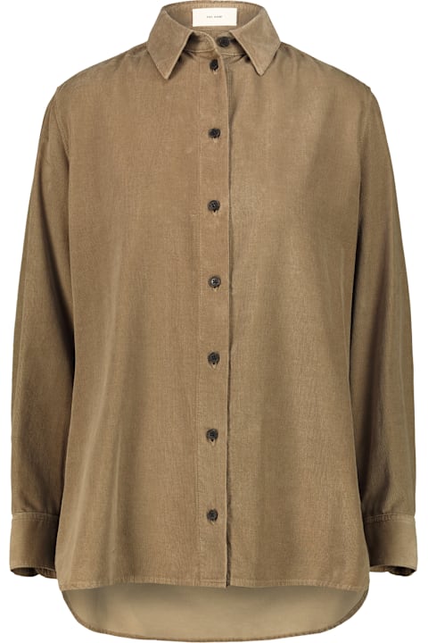 The Row Sisilia Shirt In Corduroy