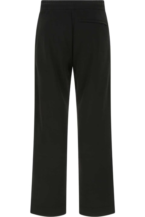 Moncler Pants for Men Moncler Black Cotton Joggers