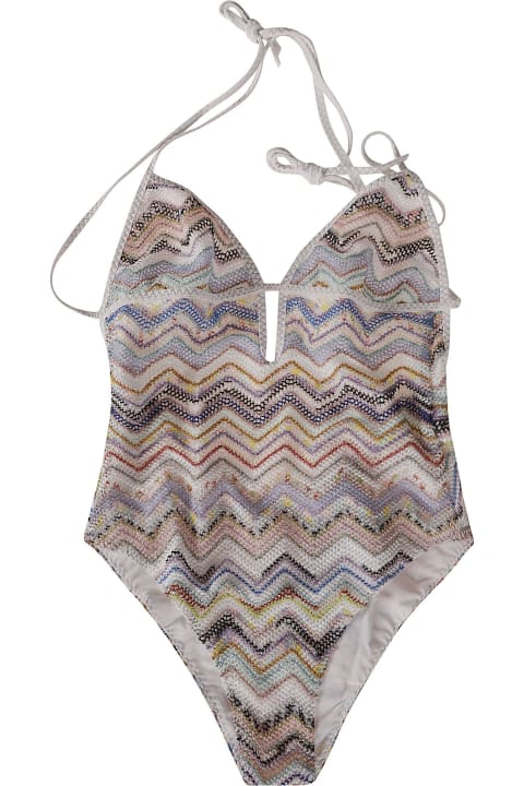 Swimwear for Women Missoni Zig-zag Patterned Swimsuit
